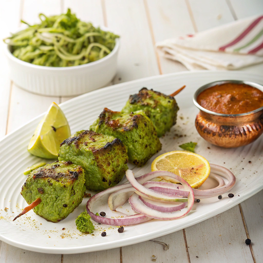 Chicken Haryali Tikka (2pc)