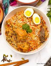 Zafrani Chicken Dum Biryani